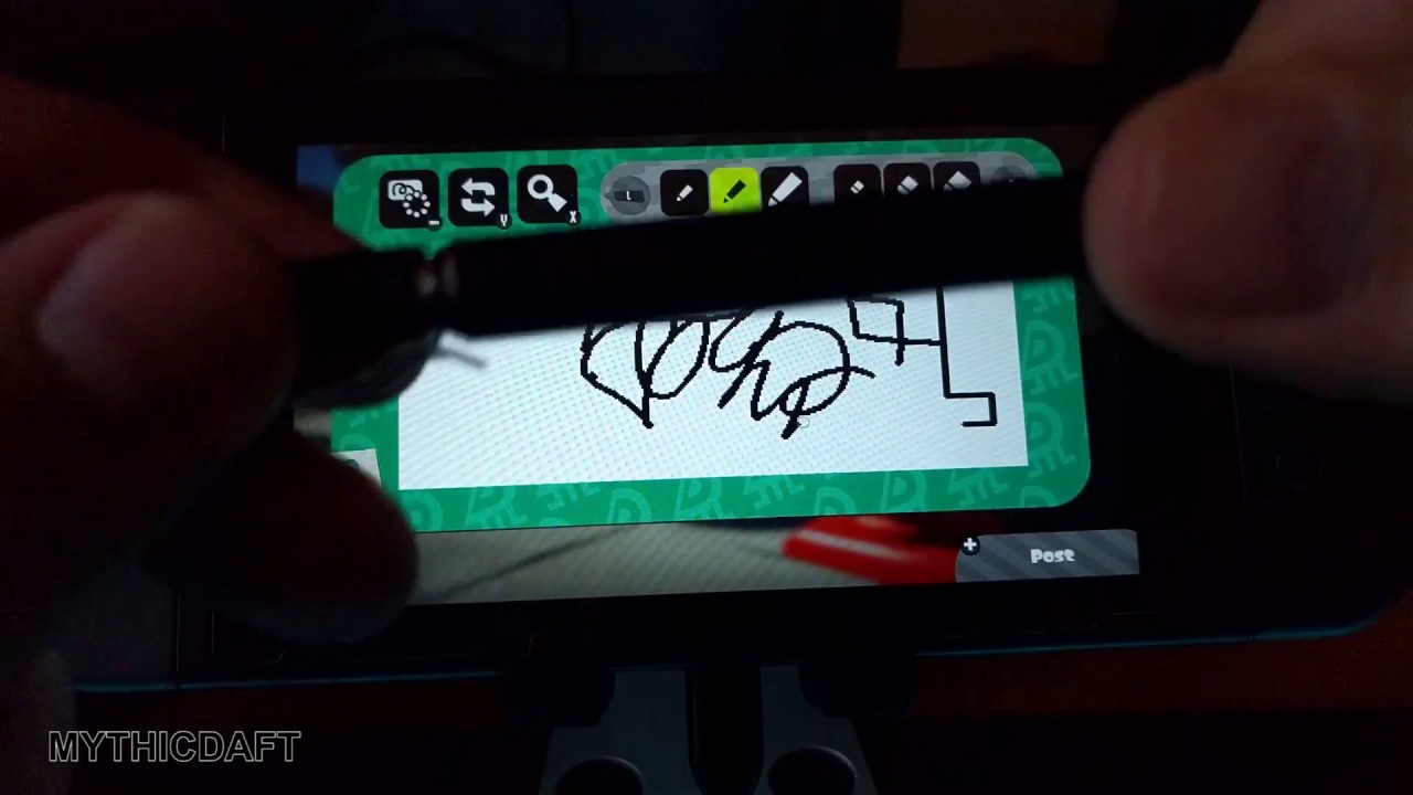 How I Draw in Splatoon 21 On The Switch!