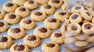 500g Terigu | RESEP KUE KERING LEBARAN WAJIB ADA NIH, Nutella Thumbprint Cookies | ENAK BANGET screenshot 4