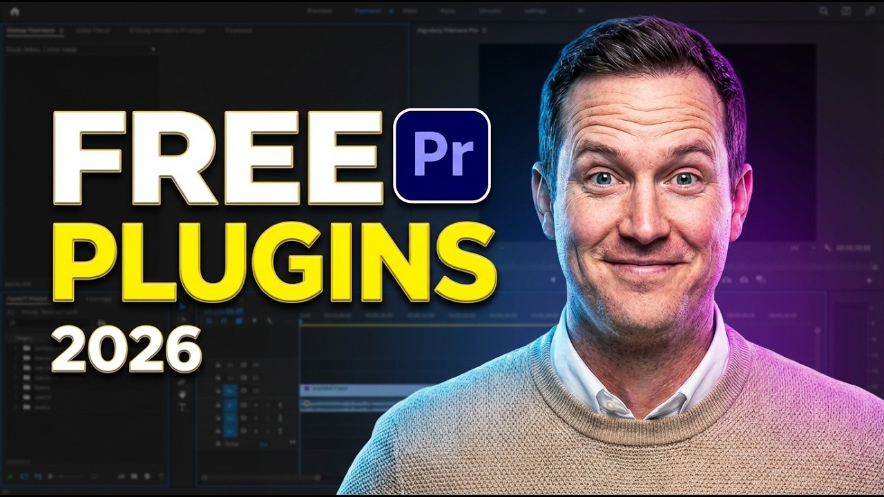 Top 5 FREE Premiere Pro Plugins for Faster Editing (2026) - YouTube