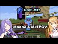 Moona Hoshinova and Yozora Mel POV When Pekora Flexing Her English Skills【Hololive English Sub】