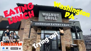 Walnut Grill Restaurant ( Washington PA ) Trying Out the food#Short