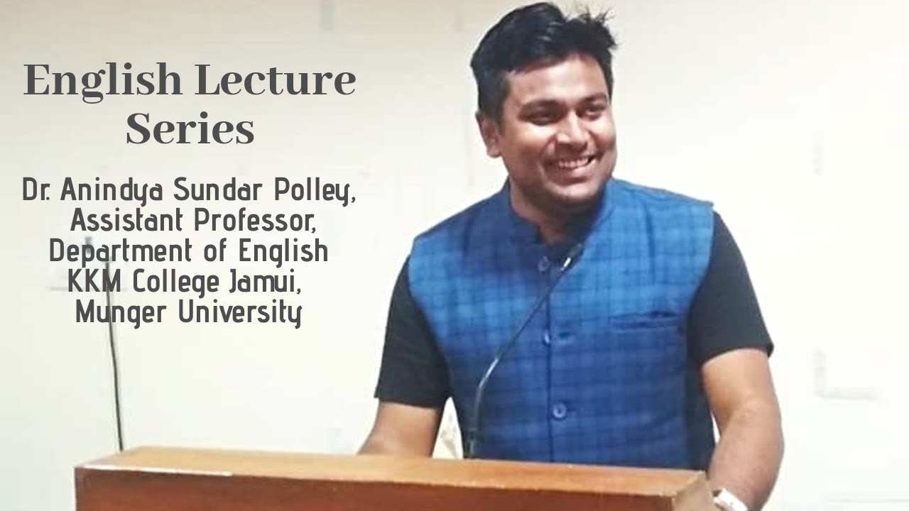 Elizabethan Revenge Tragedy, B.A. Part l, English Honours, Paper l, Dr. Anindya Sundar Polley