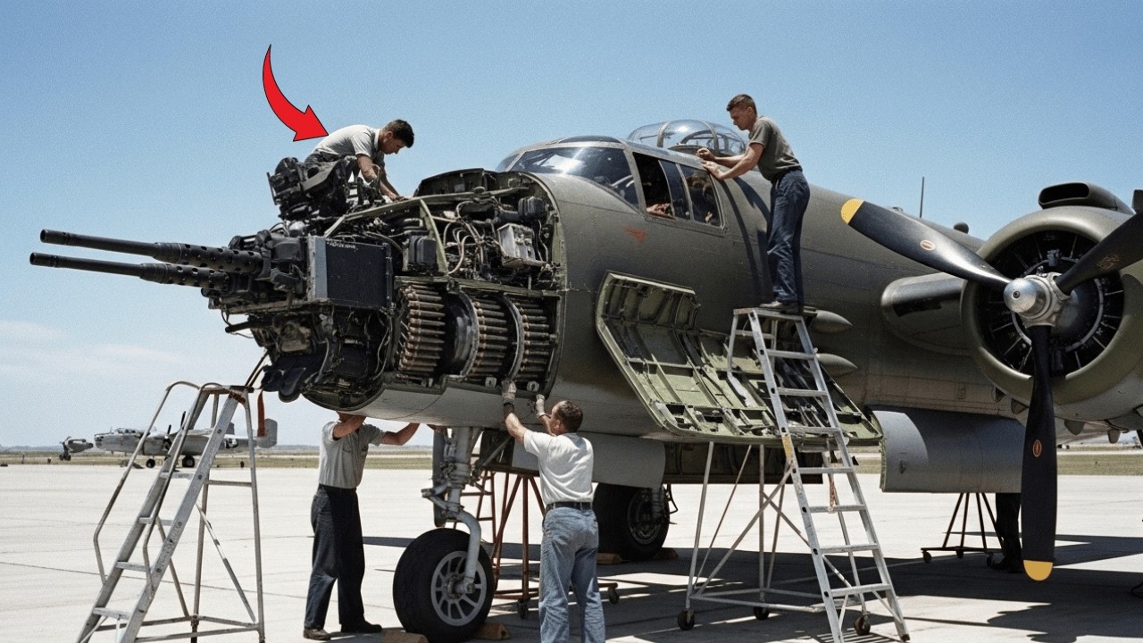 Why Engineers Called This B-25 Gunship 