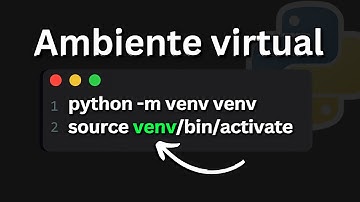 Como criar um ambiente virtual do Python no VS Code