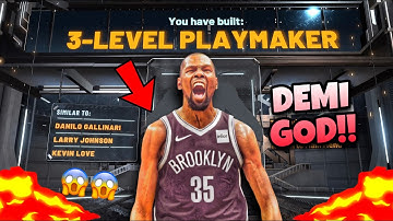 DEMI GOD BUILD!! “3-LEVEL PLAYMAKER” RARE BUILD!!!