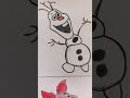 Part 8 drawing disney characters olaf art