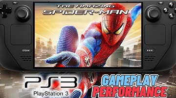 The Amazing Spider-Man on Steam Deck | PS3 Emulator | ~30 FPS | SteamOS