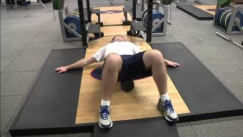 Thoracic spine series on the foam roller to improve shoulder turn and posture
