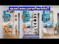 DIY - MESA FÁCIL para seu HOME OFFICE + 3 Decorações