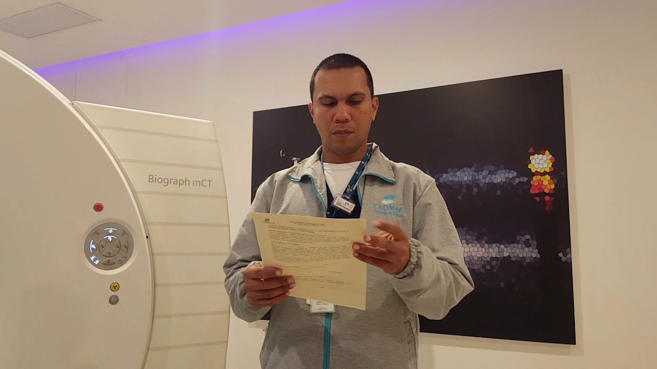 Preparación paciente estudio PET CT - YouTube