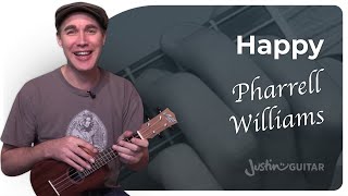 Happy (ukulele) | JustinGuitar.com