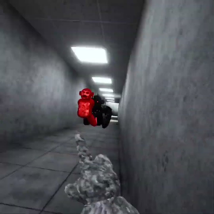 Running for my life in scary baboon gtag viral vr vr gorillatag youtube