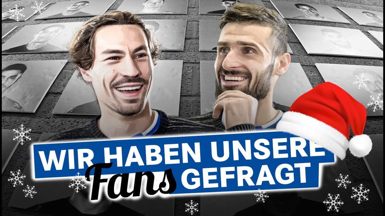 🎄 Wir haben unsere Fans gefragt 🌟 | Benjamin Stambouli | Daniel Caligiuri | FC Schalke 04