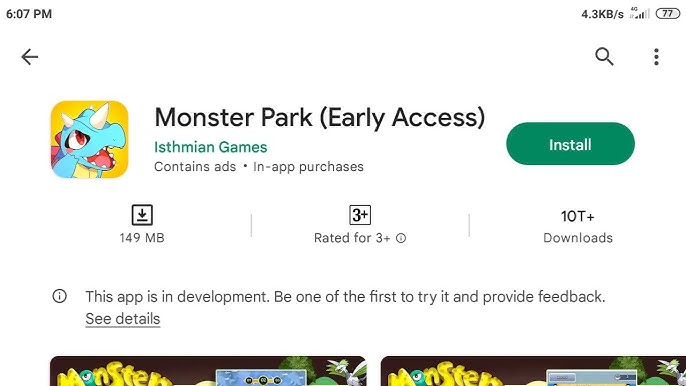 Monster Park! on the App Store