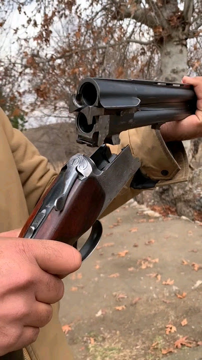 Over under 12 gauge shotgun ussr made assembly #overunder #hunting #hunter #doublebarrel #ussr #usa