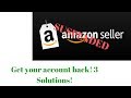 3 Solutions To Get Out Of Amazon Seller Account Suspension