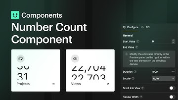 Free Number Count in Webflow (with CMS + Animates on Scroll)