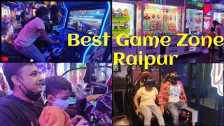 BEST GAME ZONE IN RAIPUR l Ambuja mall Raipur l Aaj pura maza ageya😀😀