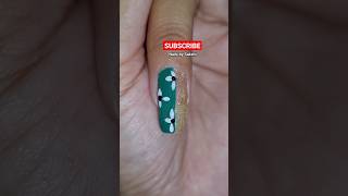 easy flower nails2023 nailart easynailart nails trending viralnailart