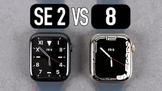 Apple Watch SE 2 vs Series 8 Vergleich | Für wen lohnt sich welche Apple Watch mehr?