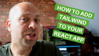 how to add tailwind to a react app