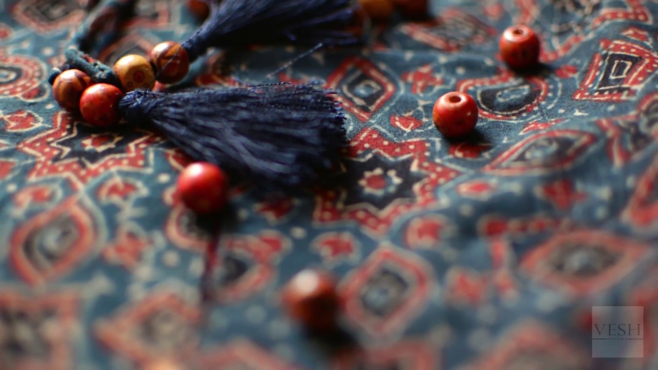 AJRAKH | a block print fabric | Natural Dye | VESH