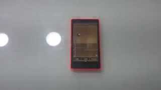 Nokia X2 Accelerometer Sensor Test
