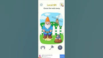 DOP2 game level 154 Chase the mole away 🐘🦏#gaming #shorts #short #shortvideo #viralvideo #trending