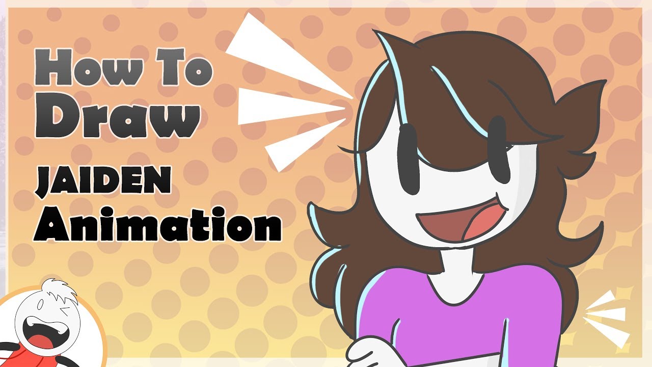 How To Draw JAIDEN ANIMATIONS - YouTube