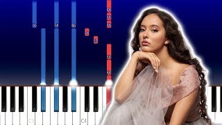 Video thumbnail of "Faouzia - Born Without a Heart (Piano Tutorial)"