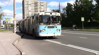 Троллейбус ЗИУ 620520 №2464 маршрут №18 г Тольятти
