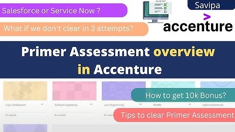 Primer Assessment in Accenture | TFA | Primer Modules | 2022