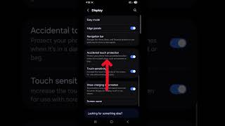 Samsung Phone ki Secret Setting 😱 Accidental Touch Protection ON Karo!