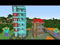 1$ GÜVENLİ OTEL EV VS 1000$ GÜVENLİ OTEL EV 😱 - Minecraft