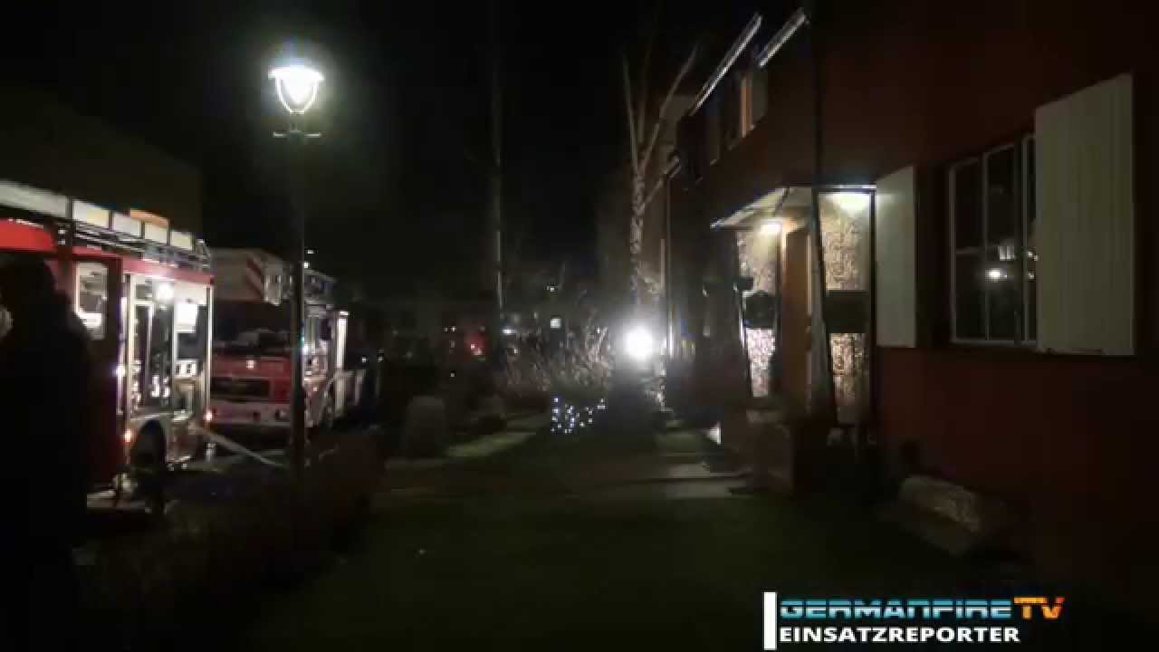 Feuer Wohngebäude - Steilpfad - Tegel [Berliner Feuerwehr]