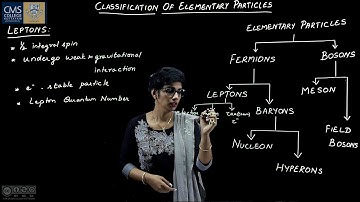 Classification of Elementary Particles  | Jeya P | Department of Physics