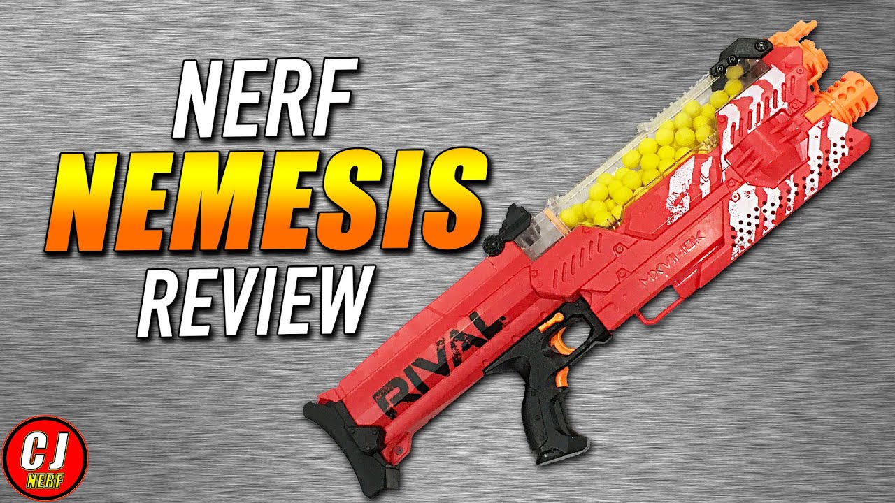 lugtfri etisk skal Nerf Rival Nemesis - MXVII-10k Blaster Review - YouTube
