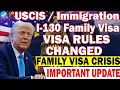 🚨 BIG NEWS: USCIS I-130 Family Visa Changes Starting January 2026