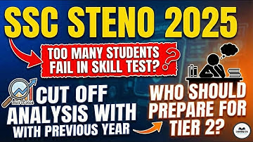 SSC Steno 2025 Result Breakdown: Record Failures in Skill Test Explained!