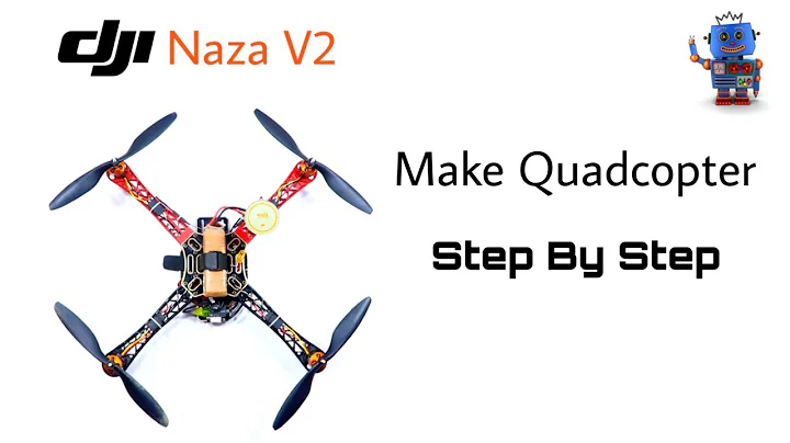 How to make a Quadcopter Drone using dji naza m v2 flight controller | Full tutorial in hindi