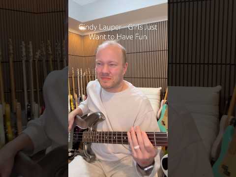 Cindy Lauper - Girls Just Want to Have Fun #basscover by All About The Bass