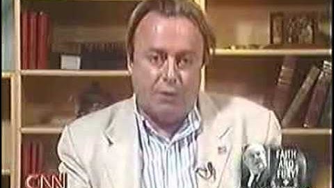 Christopher Hitchens on CNN Re:Jerry Falwell