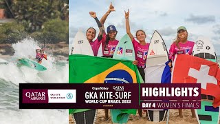 Women's Final - Copa Kitley GKA Kite-Surf World Cups Brazil 2022 | Day four Highlights