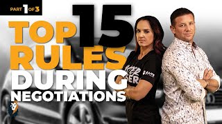 TOP 15 RULES During Negotiations  Part 1 of 3 | Andy Elliott