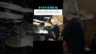 5＋5＋6 Fill-in ドラムフィルイン 叩いてみた  Drum Fill-in #drums #sakaedrums  #rudiments Yoshimura Shoji Drum school 吉村昇治 ドラムスクール