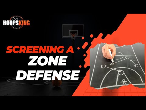 How to Screen a Zone Defense in Basketball & Create Easy Open Shots | Zone Offense Plays