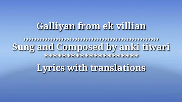 Teri Galiyan lyrics full song