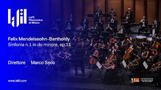 Mendelssohn: Sinfonia n.1 in do minore op.11 | LaFil  Direttore Marco Seco