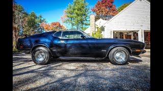 1973 Ford Mustang  Mach 1 Walk-around Video