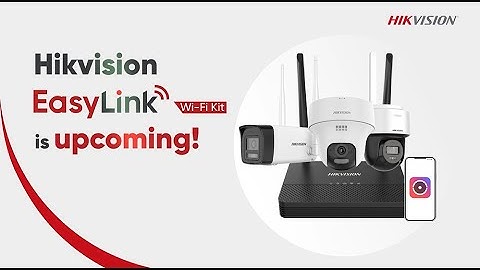 Hikvision EasyLink Wi Fi Kit is upcoming!